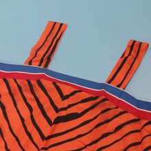 CM.YAYA Women Striped Wide Leg Straight Strap Tank Wide Leg Haren Sleeveless Jumpsuit 2024 Street Playsuit One Piece Suit Romper