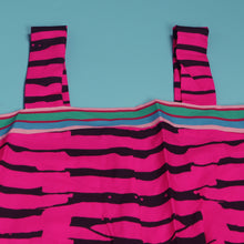 CM.YAYA Women Striped Wide Leg Straight Strap Tank Wide Leg Haren Sleeveless Jumpsuit 2024 Street Playsuit One Piece Suit Romper