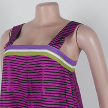 CM.YAYA Women Striped Wide Leg Straight Strap Tank Wide Leg Haren Sleeveless Jumpsuit 2024 Street Playsuit One Piece Suit Romper