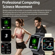 2025 AI Diagnosis NFC Smart Watch Women 1.85 inch AMOLED Blood pressure Heart Rate Temperature BT call Smartwatches Men For IOS
