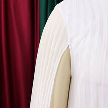 Chiffon Dress for Women Elegant 2024 New Round Neck Batwing Sleeve Loose Knee Length Luxury African Birthday Party Dinner Dress