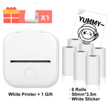 Phomemo T02 Wireless Pocket Thermal Printer Portable Mini Wirelessly BT Connect 203dpi Photo Label Memo List Printing Clearly