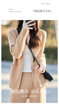 100% Merino wool fall/winter new women's sweater crewneck hooded Cardigan Fashion all-in-one warm pants suit