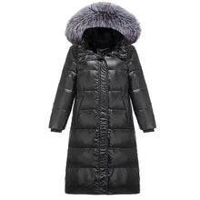 Women's Big Fur Waterproof Winter Hooded Jacket