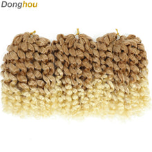 Ombre Jumpy Red Ginger Wand Curls Crochet Hair 1B 27 30 350 613 Purple Grey Colors jamaican twist braiding Hair 20 Strands/Pack