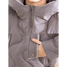 Winter Women Outerwear Hooded Cotton Parkas