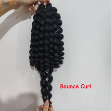 3 Packs Wand Curl Jamaican Bounce Crochet Hair 8inch T Purple 27 30 350 Bug Ombre Blonde Synthetic Jumpy Wand Curly Hair 60Roots