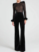 2025 Sashes Patchwork Fashion Jumpsuits, Women Spring Autumn Hollow Out Chic Playsuits, New Long Sleeve Simple Ladies Bodysuits