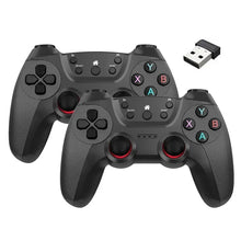 2Pcs Wireless Controller For PC Wireless Game Controller Hand Joystick For Television Computer Androids PC 2.4G Gamepad Remote