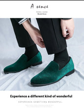 Men's Suede slip-on loafers