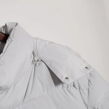 Women's Winter Cotton Loose Puffer Padded Solid Parkas Coat Female