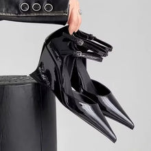 High Heels Women Pointed Toe Shoes Wedges Fashion Sexy Shallow Shoes Woman New 2025 Trend Spring Designer Elegant Sandals Mujer