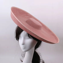42CM Fascinator Base Big Hat Women Wedding DIY Millinery Cap Hair Accessories Make For Fascinators Hat Derby Wide With Hair Clip