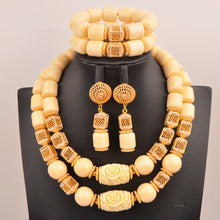 artifical coral beads nigerian jewelry sets for woman weddings