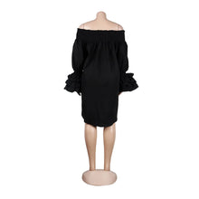 2023 Summer New Fashion Casual Women's Hot Selling Off Shoulder Bust Ruffled Dress