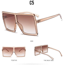 Brand Designer Oversized Square Sunglasses For Women Men 2022 Big UV400 Sun Glasses Womens Sunglasses