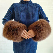 Women's Warm Fluffy Shawl Fashionable Artificial Fluffy Collar Scarve