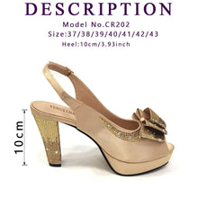 2024 High Quality Yellow Color Fish Beaked Toe Cap Thin Heels Ladies Shoes Matching Bag Set For Women Wedding Party Pump