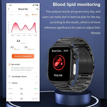 New AI Smart Watch for Men with ECG+PPG And Bluetooth Call