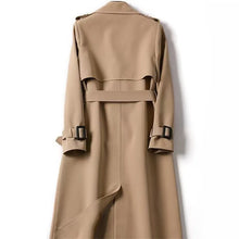 Long Sleeve Trench Coat For Women Office Long Outerwears Jacket