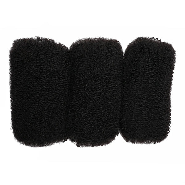 50gram Bulk Hair For Braiding Afro Kinky Curly Remy Human Hair Extensions no Wefts for Mini Twists Braids 10-22inches KissHair