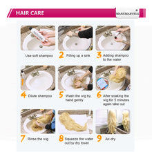 Short Kinky Curly Headband Wig Afro Puff Curly Headband Wig with Bangs for Women Natural Ombre Blonde Synthetic Turban Wrap Wig