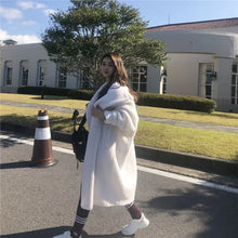 Women's Lamb Fur Coat Warm Autumn Winter Outerwear Jacket