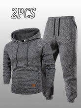 Men's Casual Outdoor Hooded Jogging Tracksuit