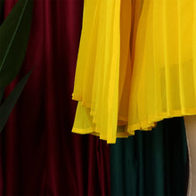 Chiffon Dress for Women Elegant 2024 New Round Neck Batwing Sleeve Loose Knee Length Luxury African Birthday Party Dinner Dress