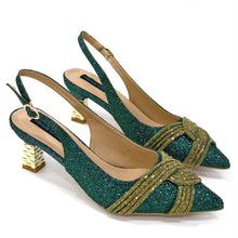 Venus Chan Black Hollow Design With Pointed Shoes And Fashion Three-Dimensional Bag Cozy Rhinestones Are Suitable For Parties