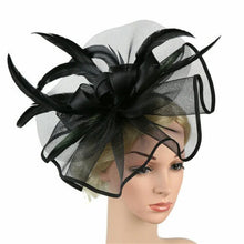 Women's Big Flower Fascinator Church Kentucky Derby Hat Royal Ascot Race Accessories Headbands Fascinator Bridal Tea Party