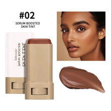 Stick Foundation Balm Serum Boosted Skin Tint Stick Smooth Plumper High Coverage Travel Bronze Foundation Stick Make