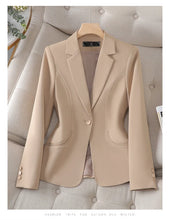 Spring Autumn Blazers New Small Suit Jacket Women Fashion Jacket High-Quality Professional Suit Ladies Blazers Female Outerwear