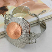 Fashion Dubai Gold-Plated Jewelry Set Simple Style African Necklace All Copper Material Hollow Surround Jewelry FHK15529