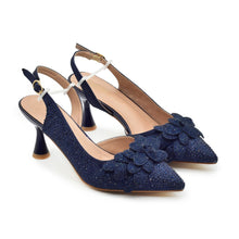 Luxury Italian Shoes and Bag Set for Women Wedding Pointed Toe Women's Pumps High Heel Rhinestones Party Ladies Shoe and Bag Set