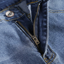 2025 New Fashion Street Style Ripped Skinny Jeans Men Vintage wash Solid Denim Trouser Mens Casual Slim fit pencil denim Pants