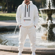 Men's 2 Piece Long Sleeve Athletic Full Zip Jogging Sweatsuits