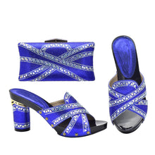 New Arrival Green Color Italian Shoes with Matching Bags Shoes and Bag Set African Sets 2024 Shoe and Bag Set for Party In Women