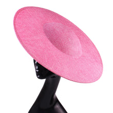 Big Top Hat 40 CM Size Women Party Dinner Deby Cocktail Ladies Chapeau Cap Bride Wedding Fascinators Base DIY Hair Accessores
