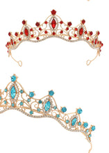 Girl's birthday tiara bridal wedding hair accessories Korean simple wedding dress children's performance tiara accessories.