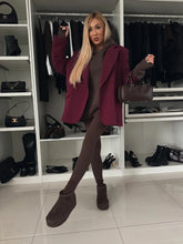 2024 Autumn and winter new casual loose solid color printed hoodie set home clothing 2-piece pantsuit women's clothes