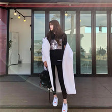 Women's Lamb Fur Coat Warm Autumn Winter Outerwear Jacket