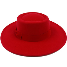 Sombrero Raised Top Fedora Hat 2023 New European and American Fedora Hat Jazz Hat Men's Round Top Hat New Wholesale Sombrero