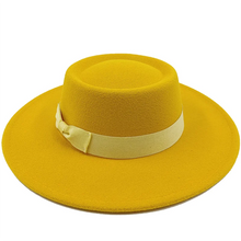 Sombrero Raised Top Fedora Hat 2023 New European and American Fedora Hat Jazz Hat Men's Round Top Hat New Wholesale Sombrero