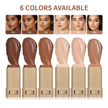 Stick Foundation Balm Serum Boosted Skin Tint Stick Smooth Plumper High Coverage Travel Bronze Foundation Stick Make