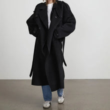 Women's Winter Double Breasted Long Sleeve Lapel Blends Jacket