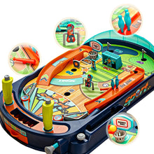 Children Pinball Machine Toy Marble Table Battle Catapult Marble Game Hand Eye Coordination Parent Child Interaction Toy for Kid