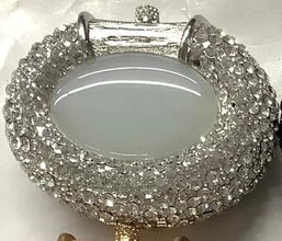 Women's Crystals Evening Party Cocktail Clutches Bag