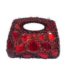 Women Gold Crystal Clutch Purse Gems Evening Bags Party Dinner Diamond Shoulder Bags Cocktail Rhinestone Handbags and Purses