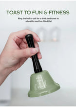 BespritGift Creative Glass Beer Mug 400ml Hand Bell Novelty Gift Set Humor Relax Design for Men & Beer Lovers Unique Drinkware